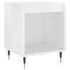Table de chevet - Maison Exclusive - 2 pièces - Blanc brillant - 40 x 35 x 50 cm