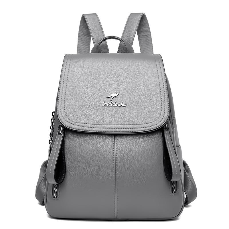 

Kangaroo 2026 New Style Backpack Women s Fashion Simple College Style School Bag Casual Ladies Backpack