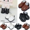 Casual Wear Leather Shoes 22 Styles Dolls Shoes New Leather Boots for 10cm/20cm Cotton Doll