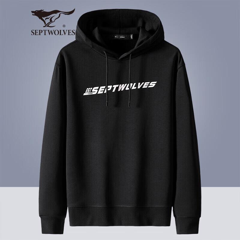 

Septwolves Men s Autumn Hooded Pullover Sweatshirt 3XL