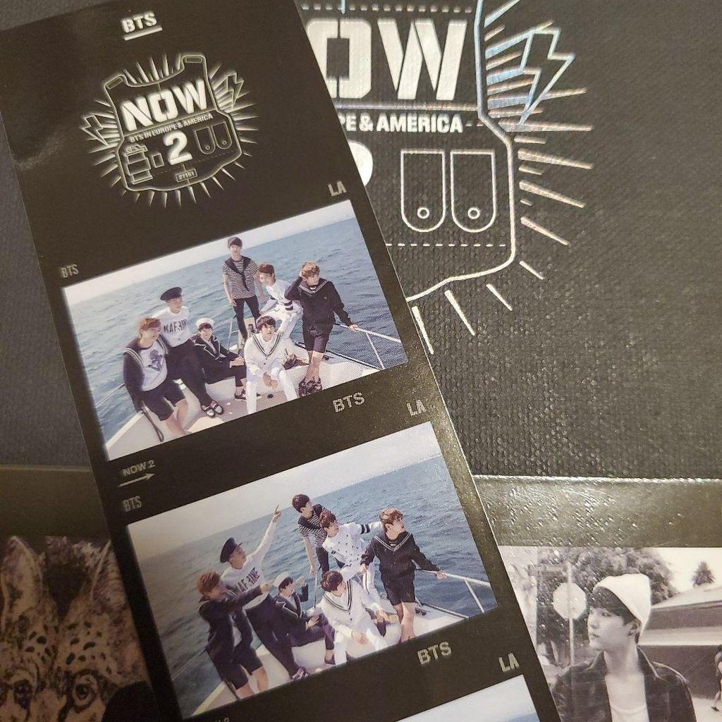 [USED] BTS Rare Official J-HOPE Hoseok Hobi NOW2 Bookmark