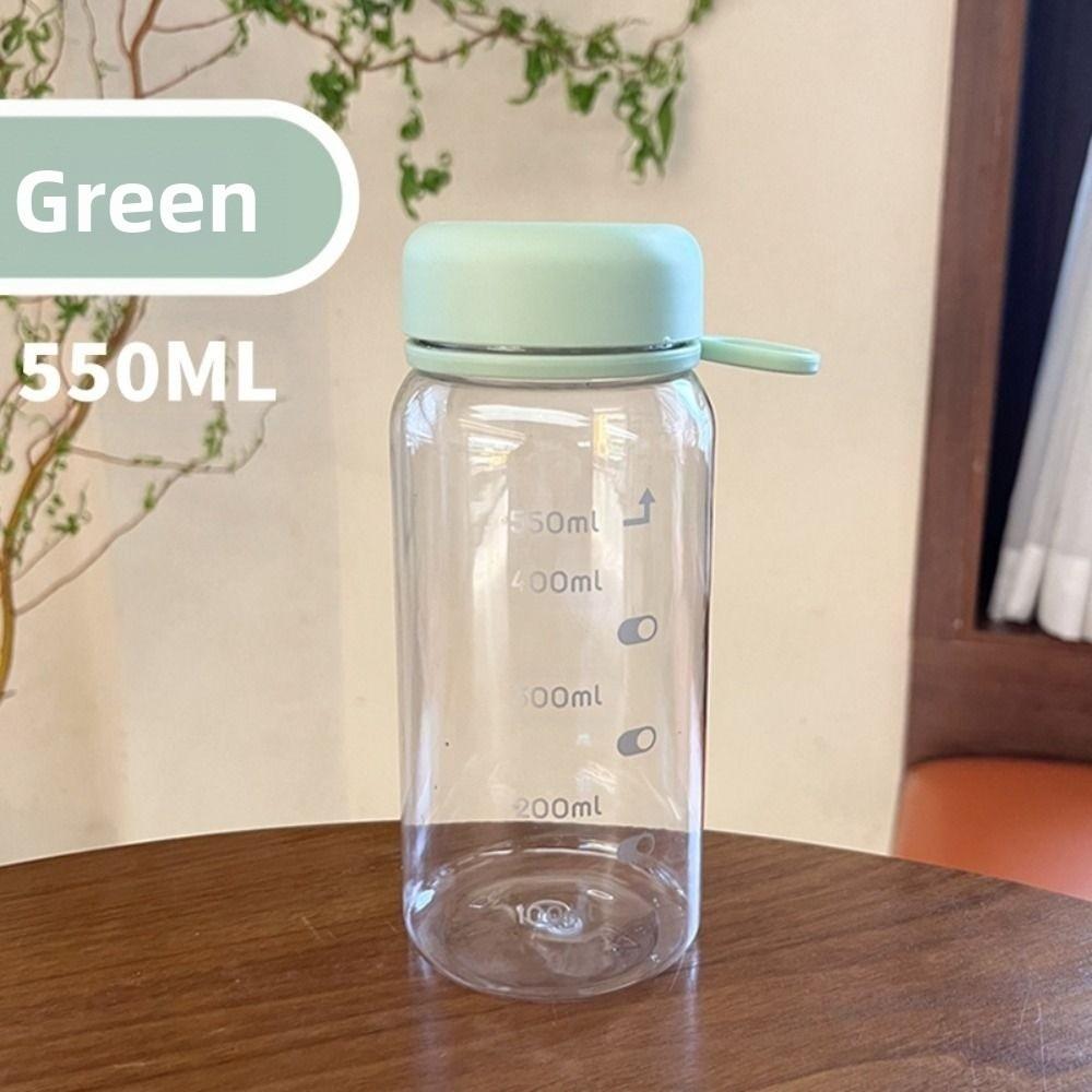 400/550ml Student Water Cup Transparent Drinking Cup INS Sports Water Cup  Outdoor Sports