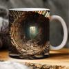 Ceramic Mug Home Creative Library Coffee Mug Cross-border 3d Bookshelf Mug Ceramic Water Cup