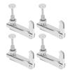 4Pcs Violin Fine Tuners 34?44 Cello String Tool Replacement Instrument AccessoriesSilver