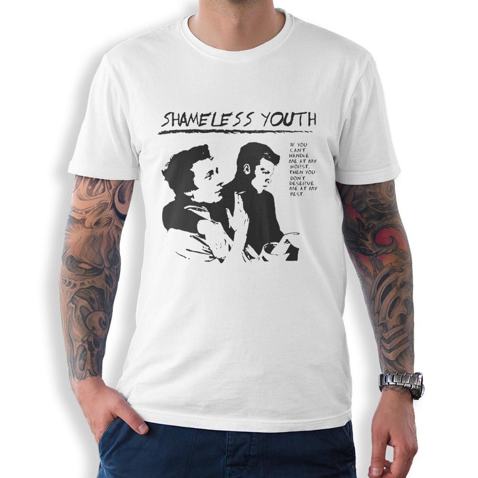 Shameless Youth Ian and Mickey T-Shirt, Men s and Women s Sizes XL