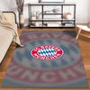 Tappeto Logo FC Bayern Monaco Tappeto antiscivolo adatto per divani in soggiorno e camera da letto.