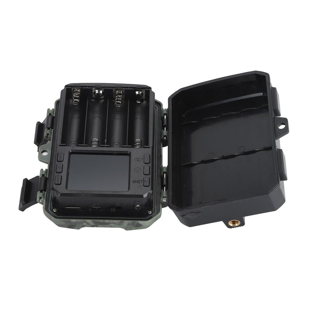 Trail Camera 4K 50MP HD 0.3S Triggering Speed Night Vision IP65 Waterproof Wildlife Camera for Animal Observation