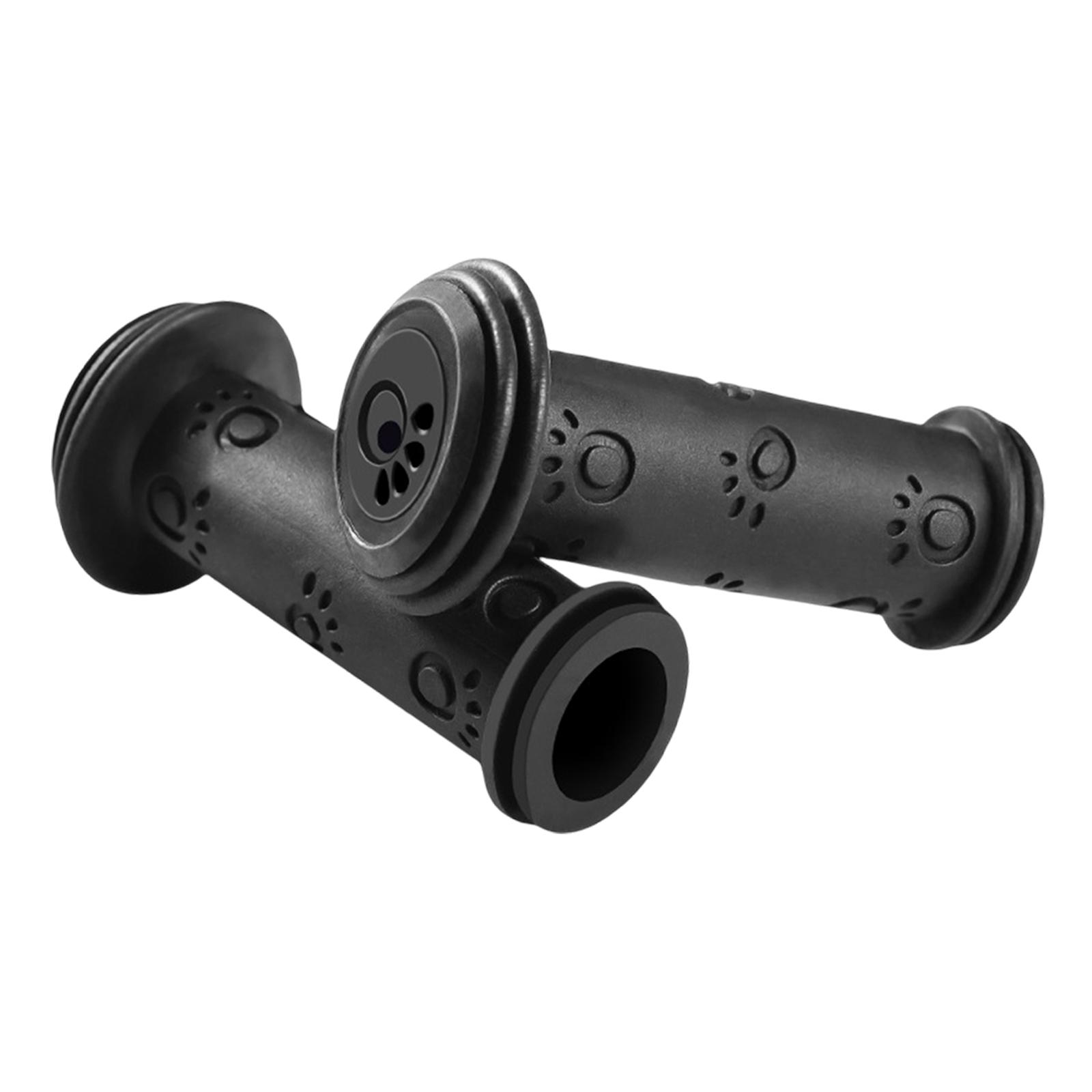 Bike Handlebar Grips 22mm Comfortable Replacement Bike Handle Grips Bicycle Handlebar Grips for Kids Bike Tricycle Scooter Boys чёрный