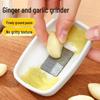 Ginger Garlic Grinder: Multifunctional Manual Paste & Juice Maker with Milk Frother