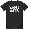 Loded Diper T Shirt Vintage Comfortable Top For Everyday Wear Homme Stylish Graphic Fashion Slightly Casual Stretched