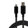 100W Transparent Braided Fast Charging Cable with Digital Display for Huawei and Apple, PD Type-C.