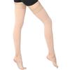 1 Pair 23-32Mmhg Footless Thigh High Compression Stockings For Varicose Vein Swelling Leg Compression Socks S-Xxl