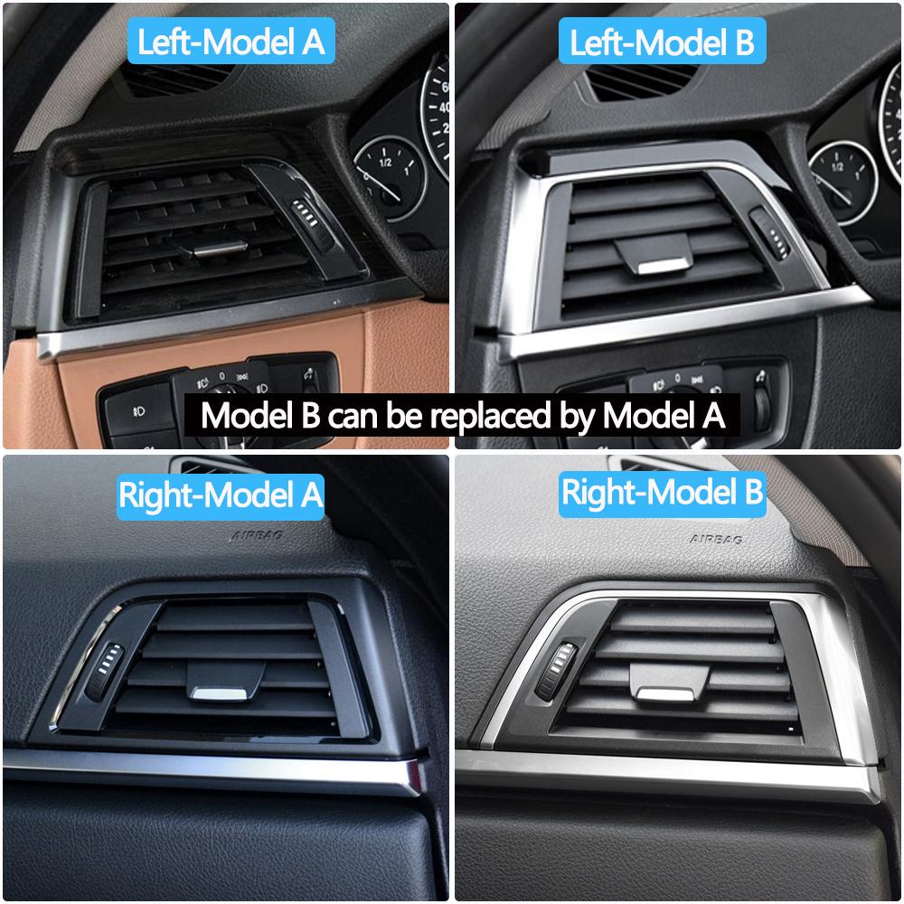 LHD RHD Left Right Air Conditioning AC Vent Grill Outlet Panel Frame Trim For BMW 3 4 Series F30 F31 F34 F35 F32 F33 F36 F82 F83