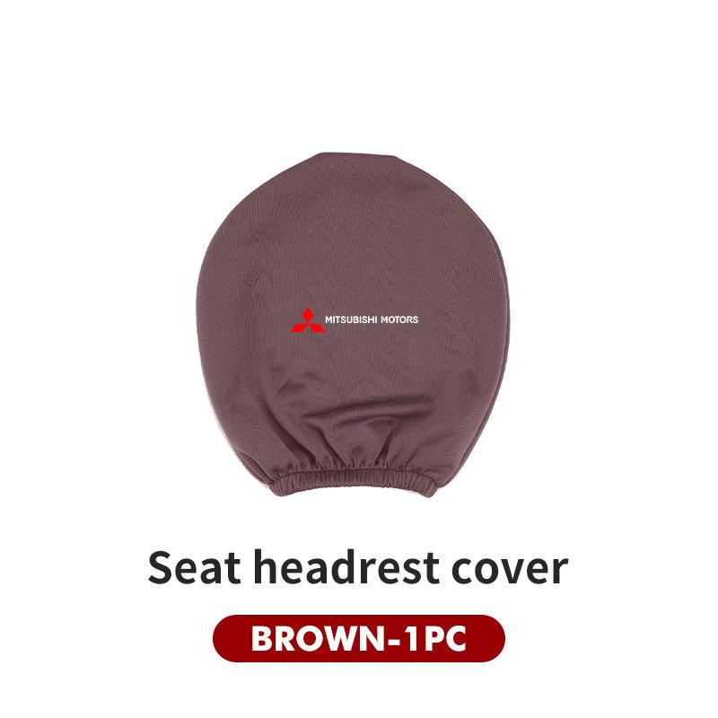 

Car Seat Headrest Pillowcase Dustproof Anti-Dirty Protective For Mitsubishi Outlander Pajero Sport Lancer EX ASX L200 Eclipse