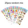 25/50/100pcs Bubble Stickers plastic Kids Favorite Gifts Party Favors Festival Gathering Christmas Children Day Birthday TMZ