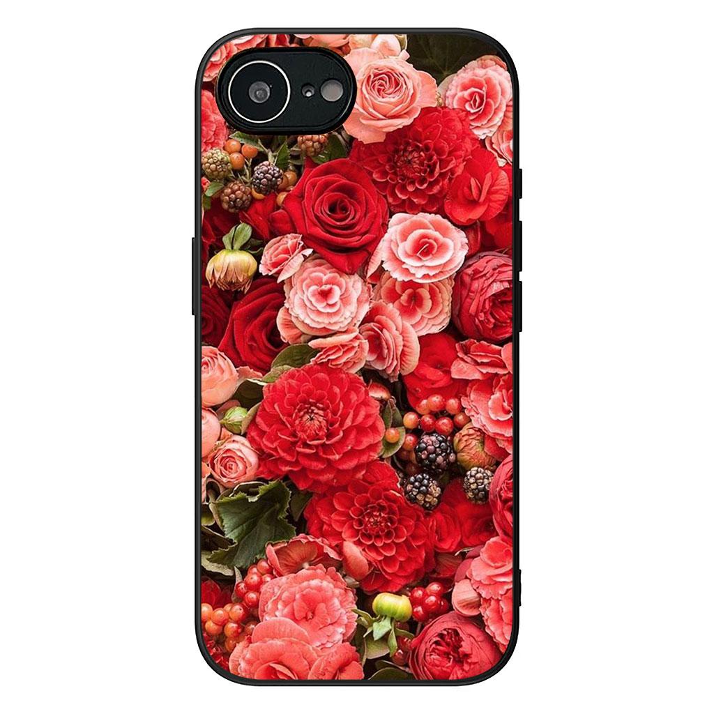 

for Samsung Galaxy A25 A37 A57 A12 A14 A50 A51 A70 A71 A72 A21S A04 M15 Note 20 9 8 10 Case Lucky Grass Peony Rose Flower Galaxy A14