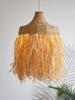 New Design Handmade Woven Wabi Sabi Rattan Grass Thailand Japanese Simple Natural Australia House Popular Pendant Lamps Lights