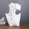 Stylish Jewelry Display Rack Mannequin Shaped Necklaces Organizer Practical Earring Holder for Jewelry Enthusiasts