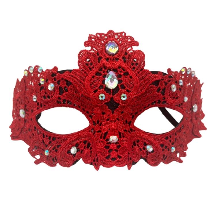 Kunststofffeder Strasssteine Maske Halloween Party Zubehör Leichtes Design Für Cosplay Und Soziale Veranstaltungen