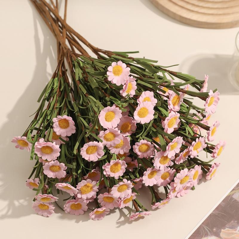 1Pcs Daisy Artificial Flowers 36CM Fake Flowers For Home Vase Decor Wedding Marriage Decorations Ornaments Craft Gifts Accessory