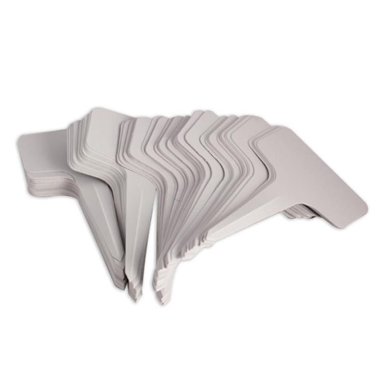 100pcs 6 X10cm Plastic Plant T-type Tags Markers Nursery Garden Labels