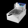 NHZHIW 20L Dual Temperature Control Electric Fryer