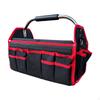 16 Inch Foldable Tool Storage Bag Oxford Cloth Tote Adjustable Shoulder Strap for Carpenter
