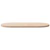 VidaXL Dessus de table 110x55x2,5 cm bois de pin massif ovale 824365