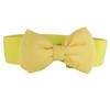 1Pcs Elastic Bow Waistband Big Bowknot Satin Bow Belt New Waist Belt  for Girls Lady Women