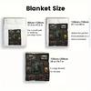 Dinosaur Collection 2D Flat Pattern Flannel Blanket, High quality All Seasons, Home Decor, Warmth and Comfort, Perfect for Christmas Gifts.