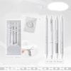 4 Pcs 0.5mm Gel Ink Pen Ballet Strap Bows Neutral Pen Retractable Black Ink Gel Pen Lovely Pressing Pen for Journaling
