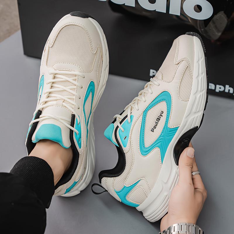 New Lightweight  Rebound   Anti Slip Wear-resistant Men's Shoes Running Sports Shoe Fashion All Season Daily Running Shoes