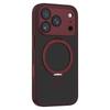 Case for iPhone 17 Pro - TPU+PC, Wine, With Stand