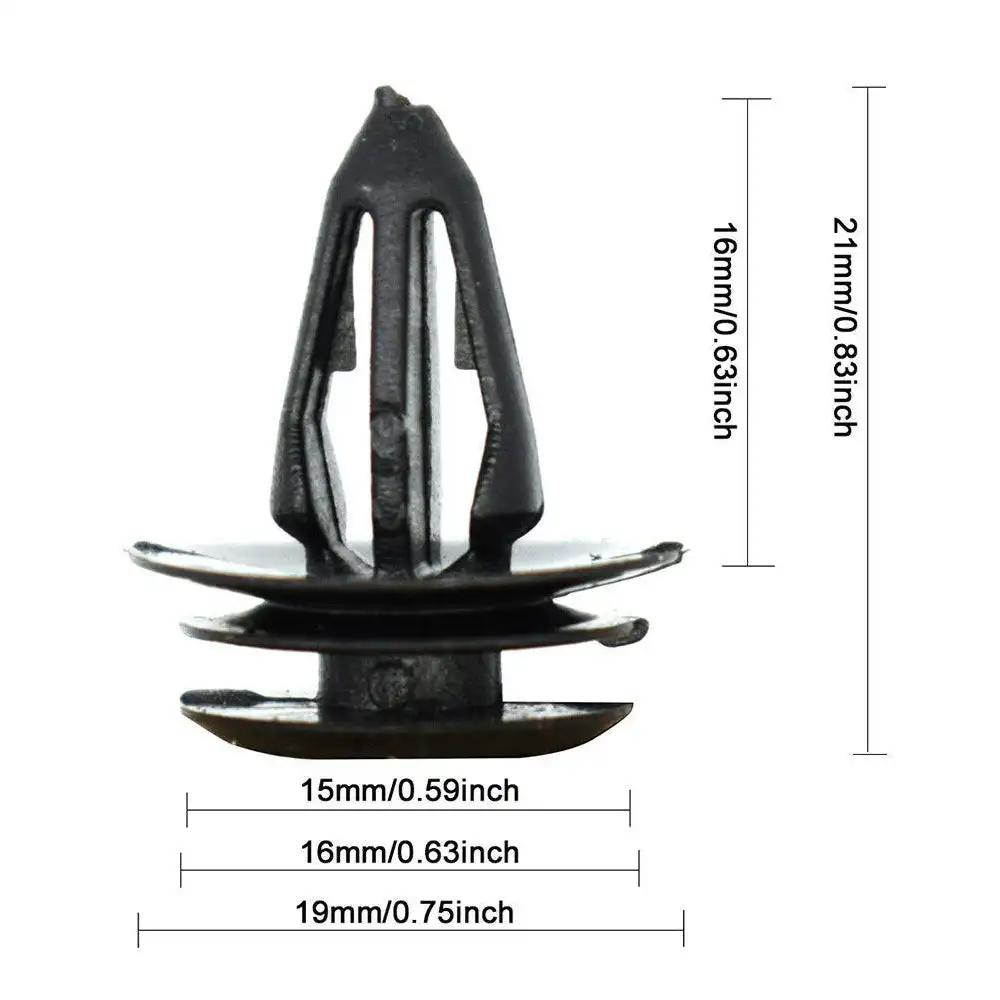 10Pcs Car Door Trim Panel Card Clips Auto Plastic Rivets Fasteners For MG ZS 2017-2021 MG 3 2018-2021 10116060 Auto Fastener