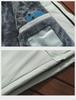 Men's 2023 Windproof & Waterproof Cotton-Padded Jacket with Detachable Hood.