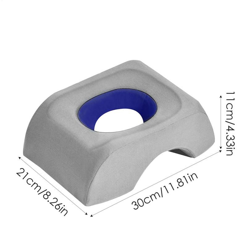 Massage Pillow Face Down Square Massage Pillow Foam Face Cradle Ergonomic Comfortable Face Pillow Breathe Easy Face Cushion For