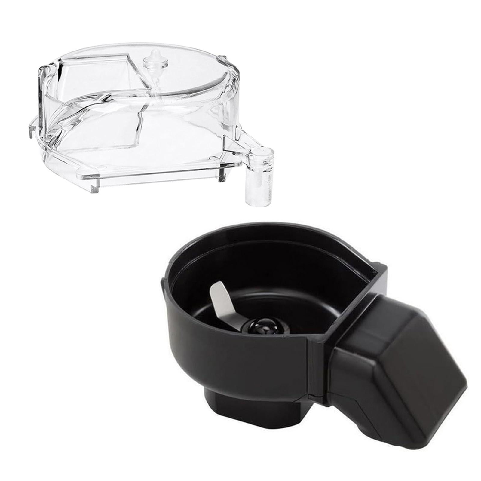 Прозрачная крышка и основание лезвия для кофеварки DGB-500G Простая установка Крышка кофемолки Кухонные аксессуары