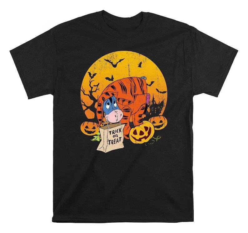 Eeyore Donkey Costume Tigger Winnie The Pooh Halloween Tshirt Unisex Unisex S