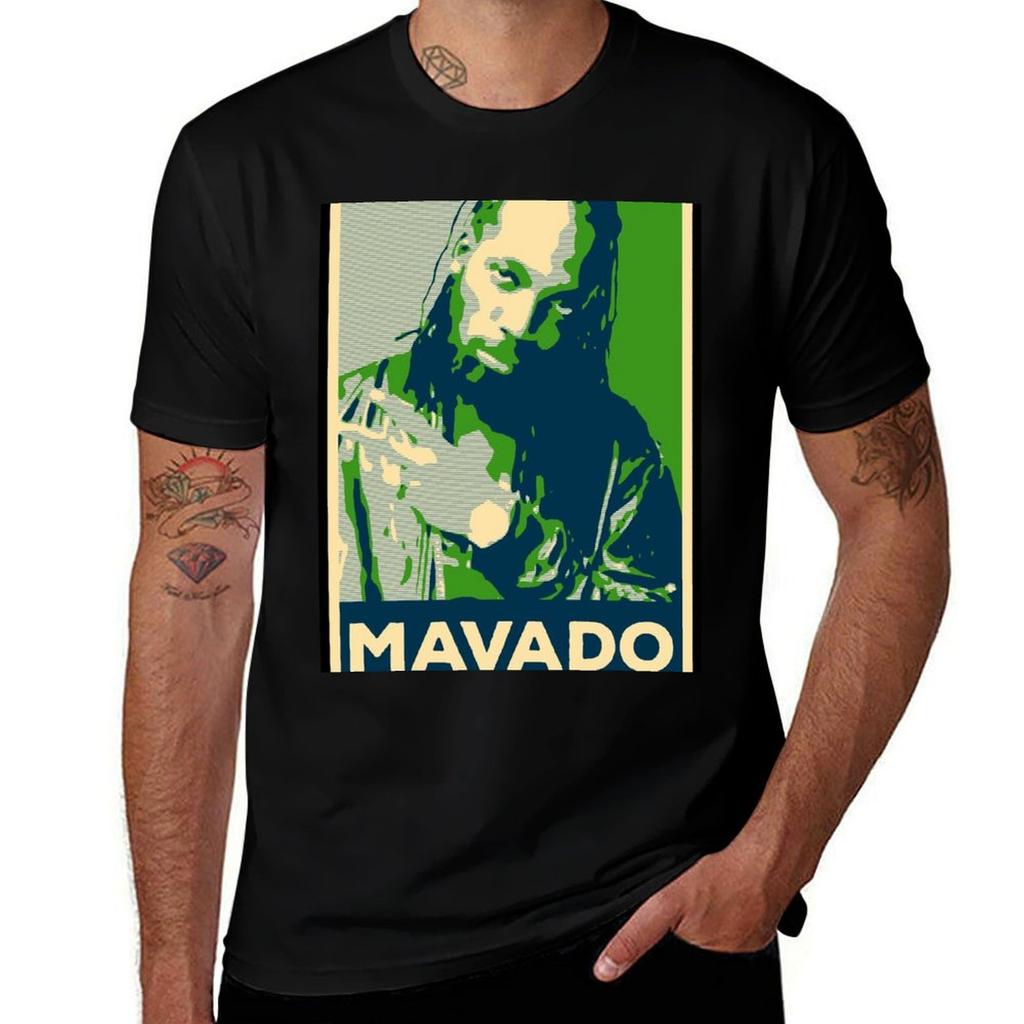 Jamaica Icons Mavado HOPE Famous Jamaican T-Shirt Custom Shirt Cheap Stuff Men's T-shirt