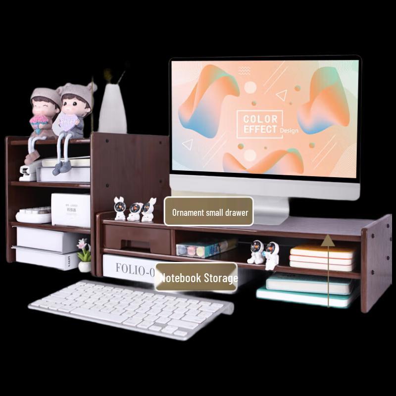 Youbili Monitor Riser with Keyboard Storage