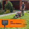 US/EU/UK/AU Plug 20V Lithium Battery Charger Compatible with For Black&Decker 20V LBXR2020-OPE, LB2X3020-OPE Lithium Batteries