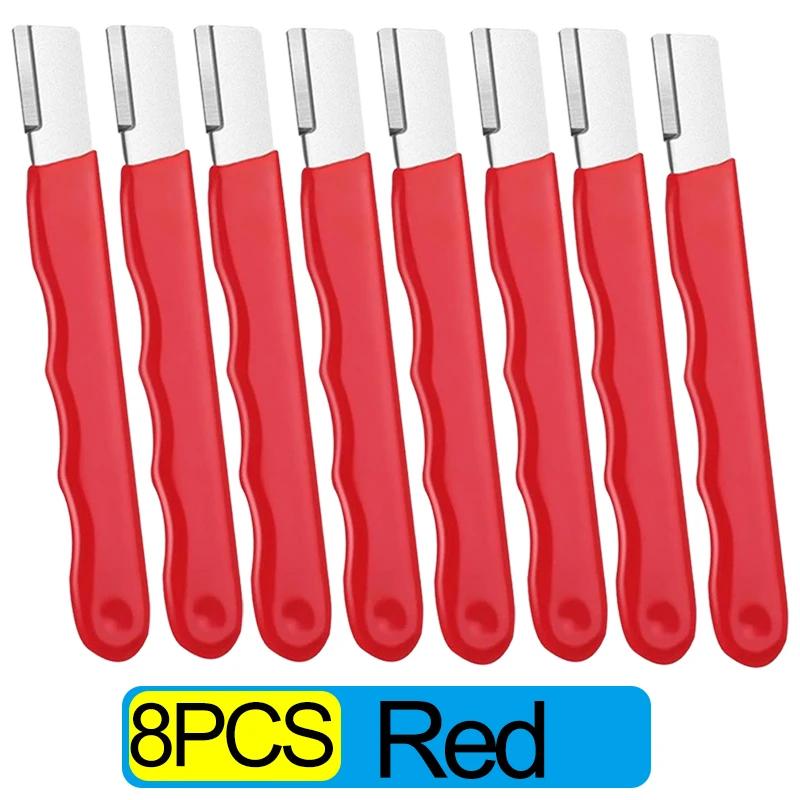 12/1PCS Portable Quick Sharpener Alloy Steel Manual Grinding Sharpener Scissor Knife Sharpening Stone Outdoor Home Garden Tool