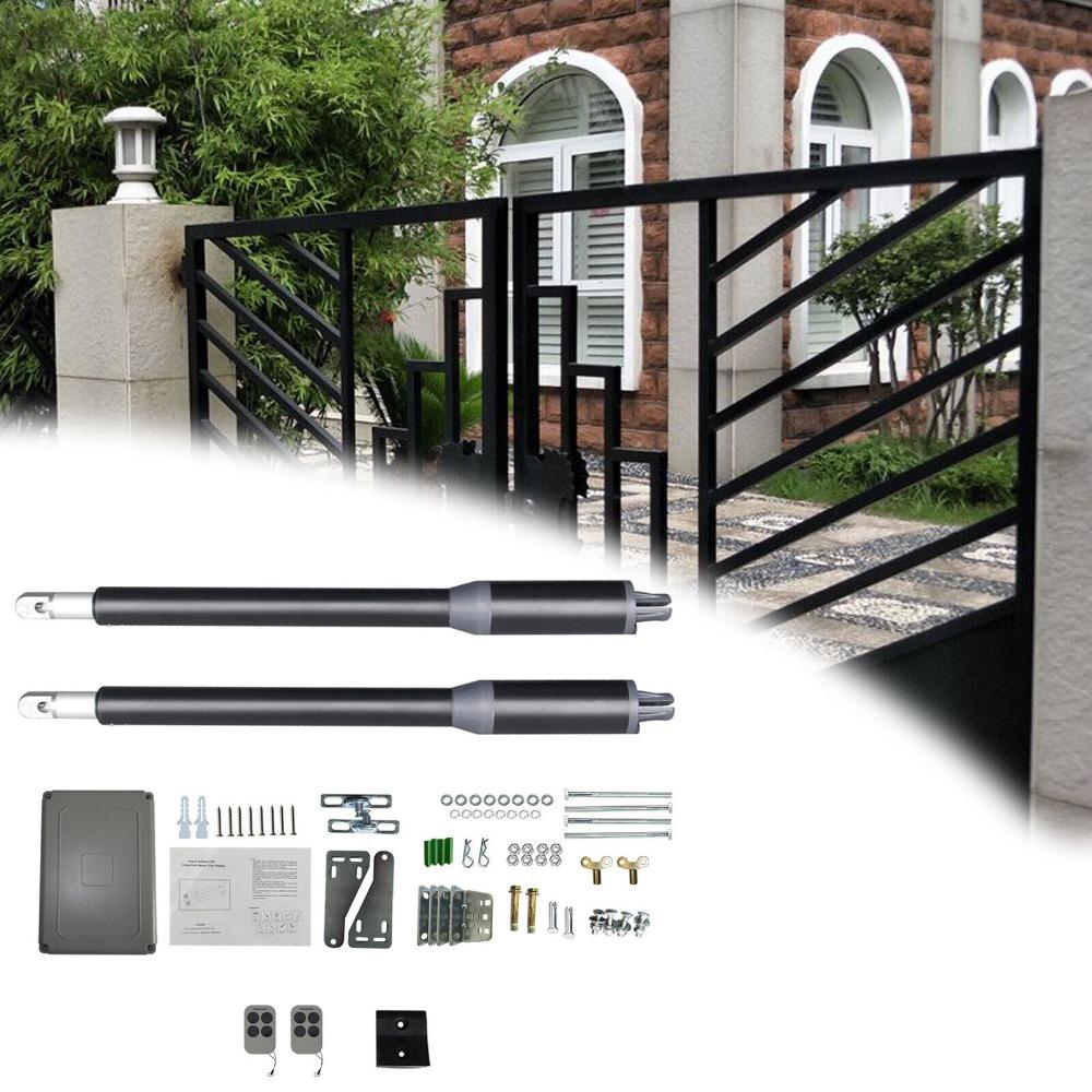 650 Pound Double Leaf Electric Door Opener Low-noise Single or Double Leaf Security Operated Door Opener Kit Access Control