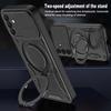 For Samsung Galaxy S26+ Magnetic Case Shockproof TPU + PC Phone Back Cover with Kickstand