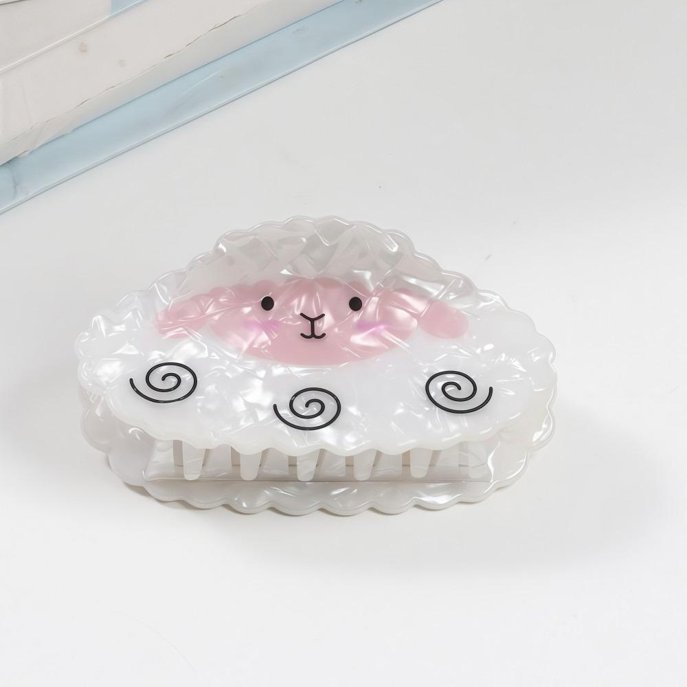 Cute Cow Shape Animal Hairpin Dog Shape Shark Clip Fashion Hair Claw Clip  For Medium Thick Hair