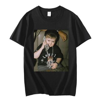 Hasbulla Fighting T-Shirt Mini Khabib Blogger Grafik T-Shirts Herren Damen Hohe Qualität Oversized T-Shirt Streetwear #915006