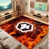 Wolverhampton Wanderers Football Print Crystal Velvet Rug, Comfortable Water Absorbent Non Slip Indoor Floor Carpet