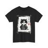 Samurai Katze Shirt, Japanische Kunstliebhaber Kawaii Lustige Katze Damen Herren Shirt