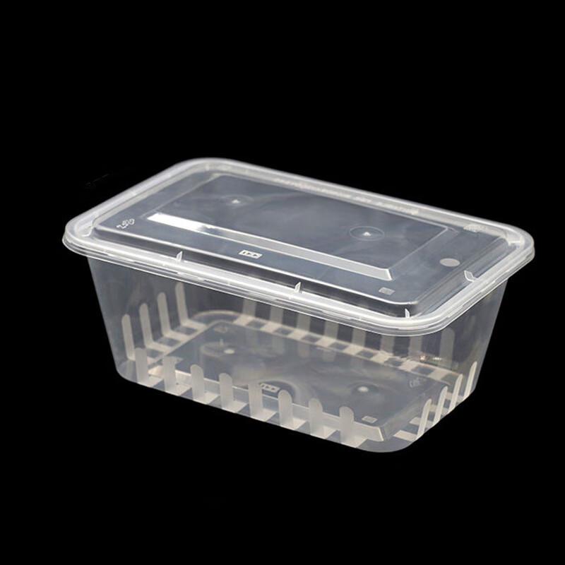 Shixun Disposable Plastic Food Containers with Lids