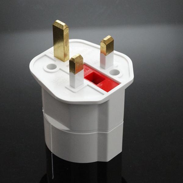Buy Plug Adapter European 2 Pin To UK 3 Pin Euro EU Durable 13A 250V Portable For Digital Trend